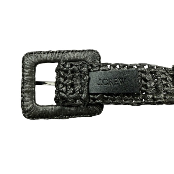 J. Crew Woven Square Buckle Belt, OS - Picture 2 of 5